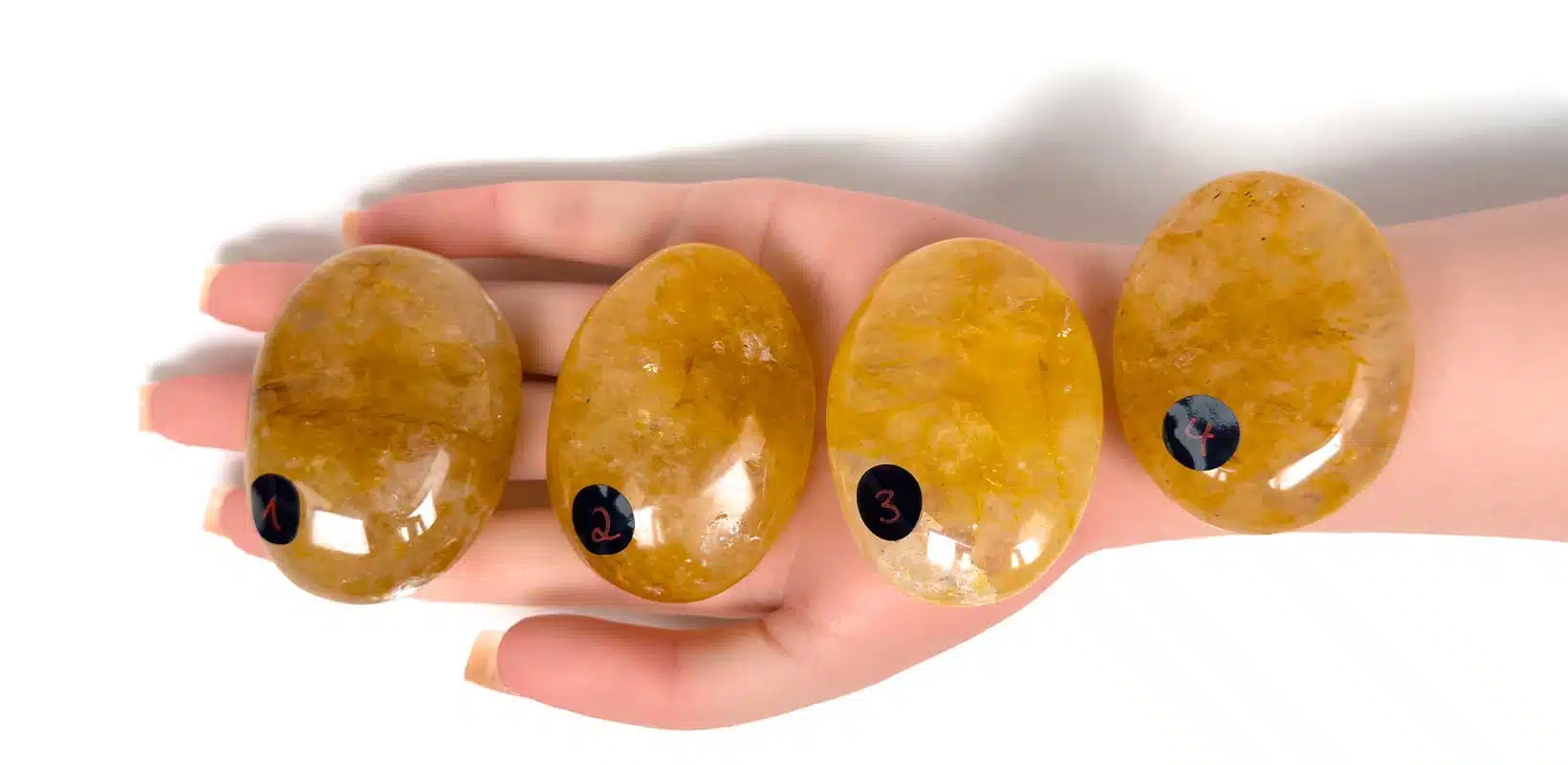 Kraftstein-Handschmeichler - Golden Healer