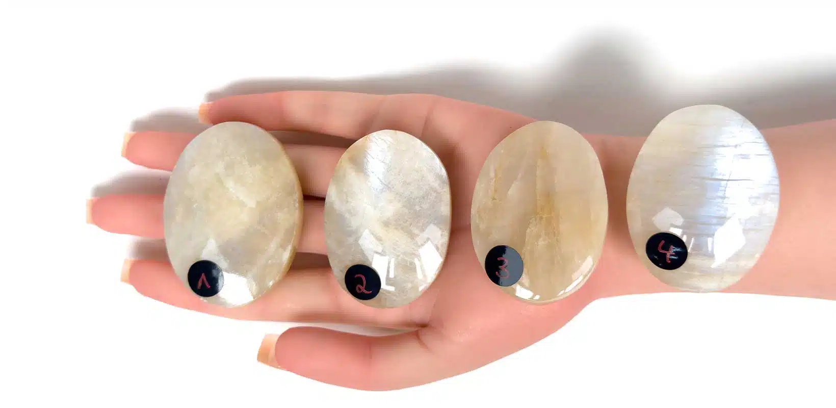 Kraftstein-Handschmeichler - Mondstein