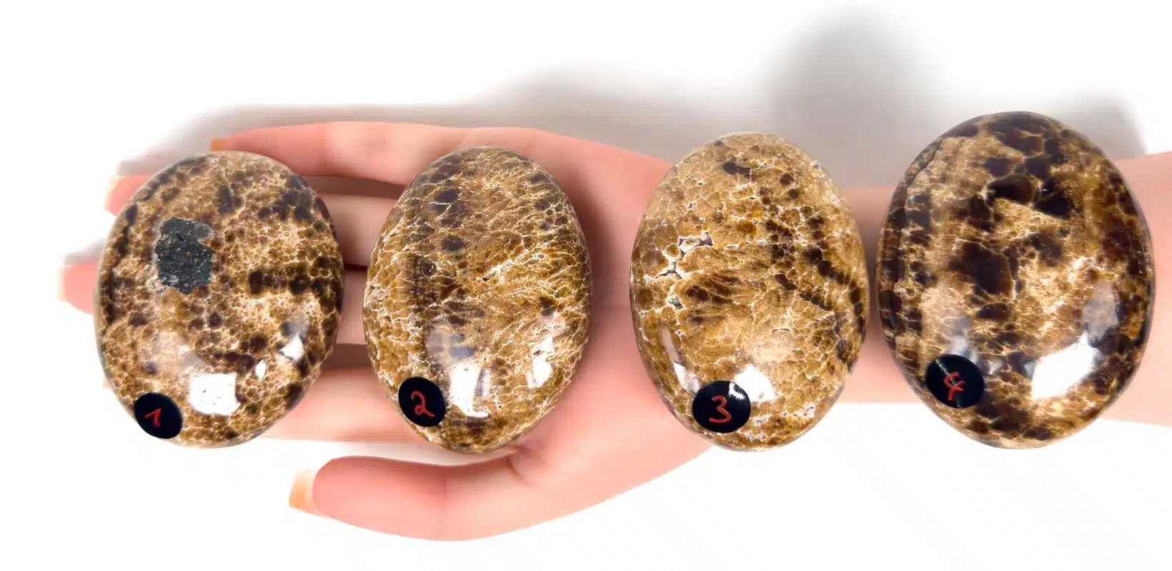 Kraftstein-Handschmeichler - Schokoladen-Calcit