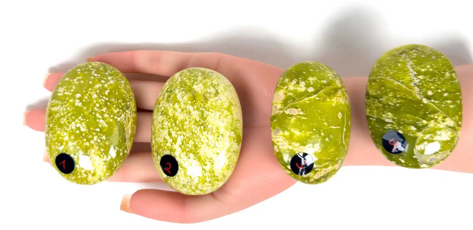 Kraftstein-Handschmeichler - Serpentin aus Pakistan