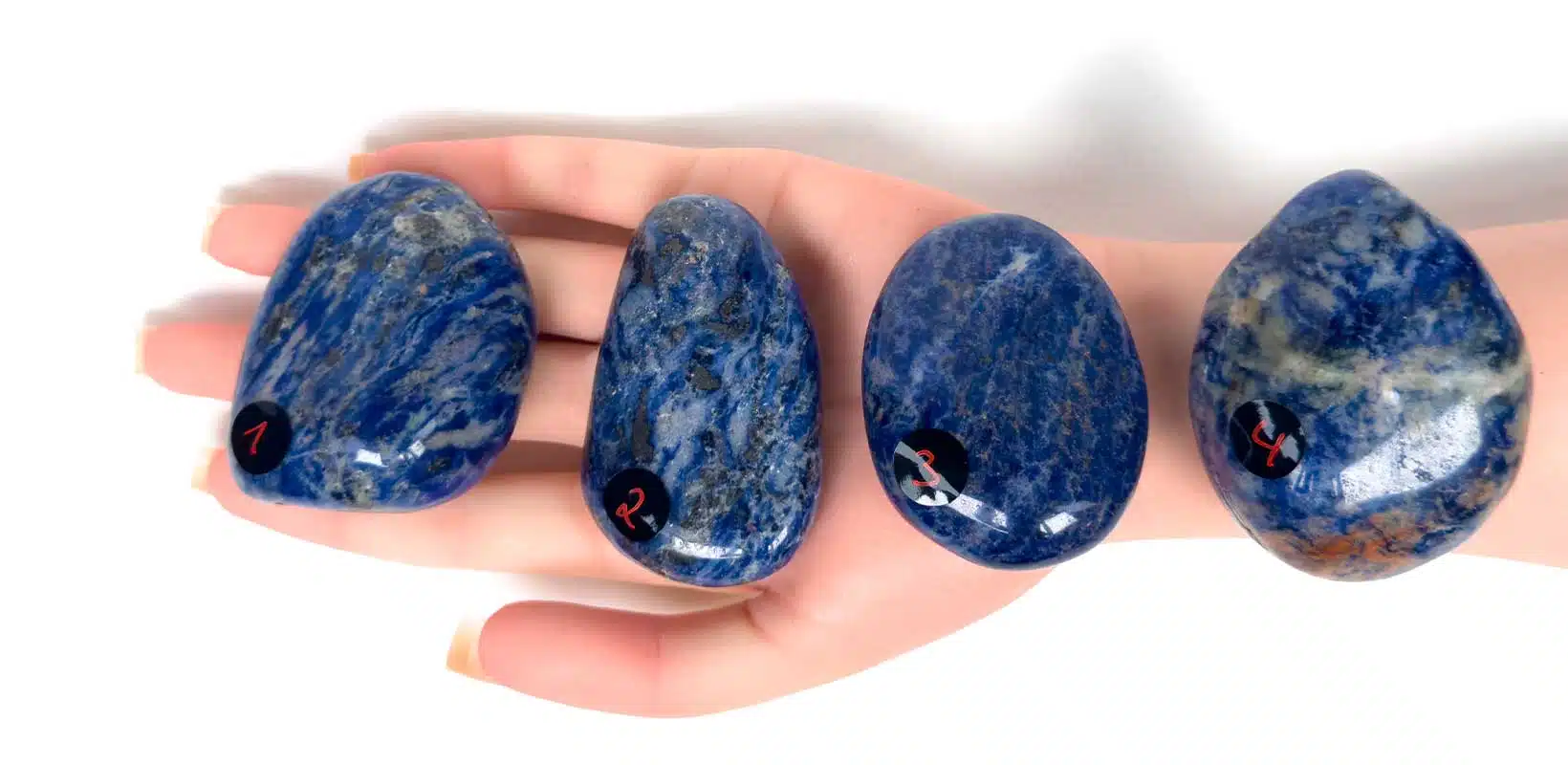 Kraftstein-Handschmeichler - Sodalith