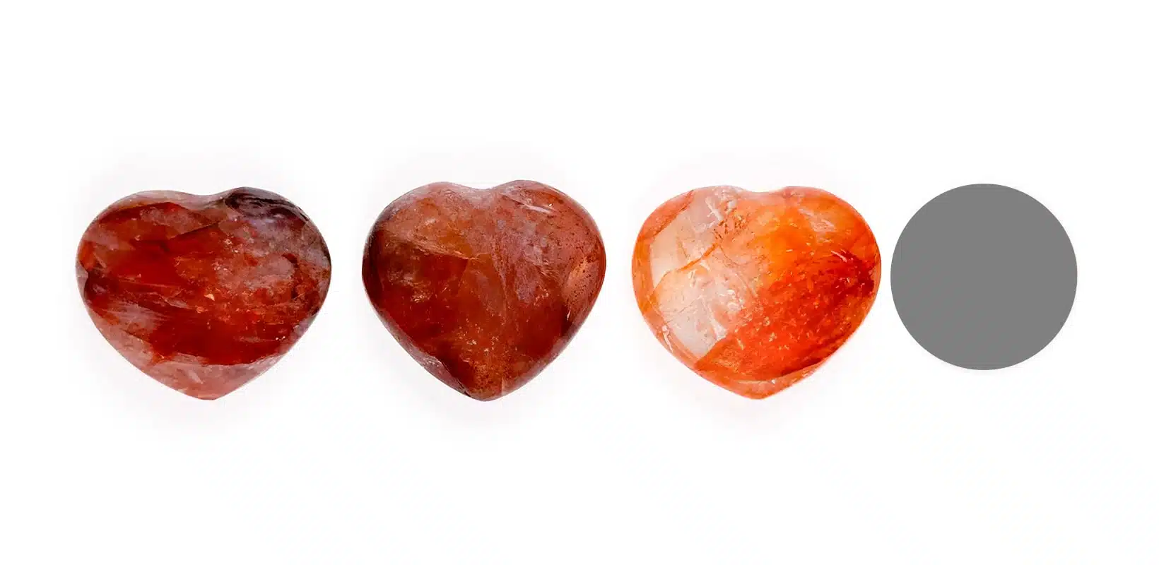 Kraftstein-Herz Eisenkiesel