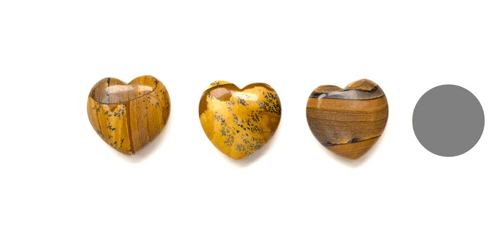 Kraftstein-Herz-Landschafts-Jaspis