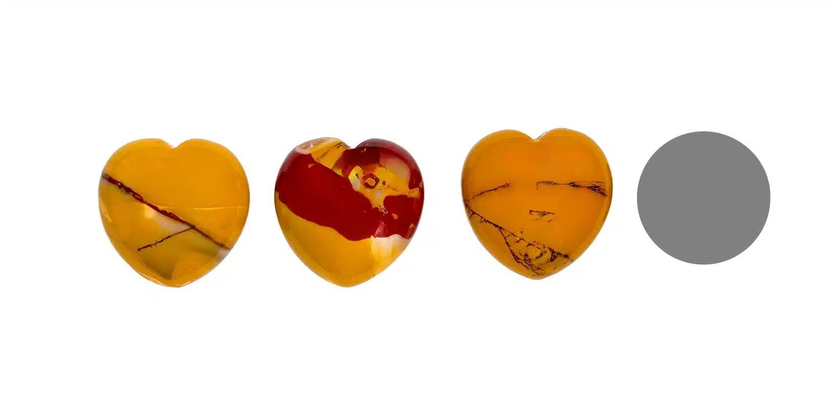 Kraftstein-Herz Mookait