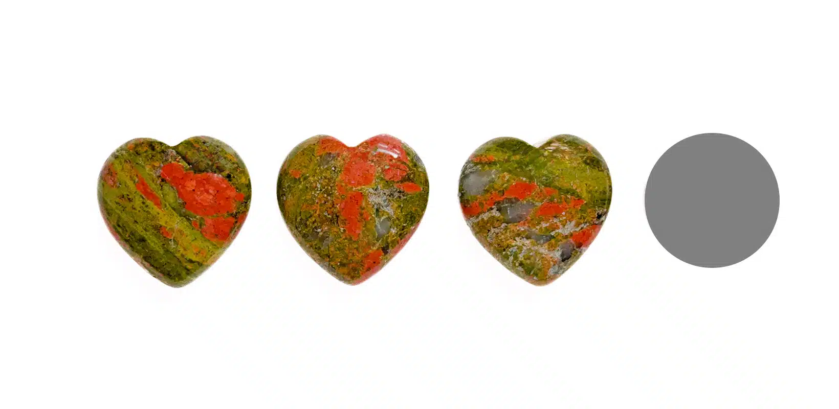 Kraftstein-Herz Unakit