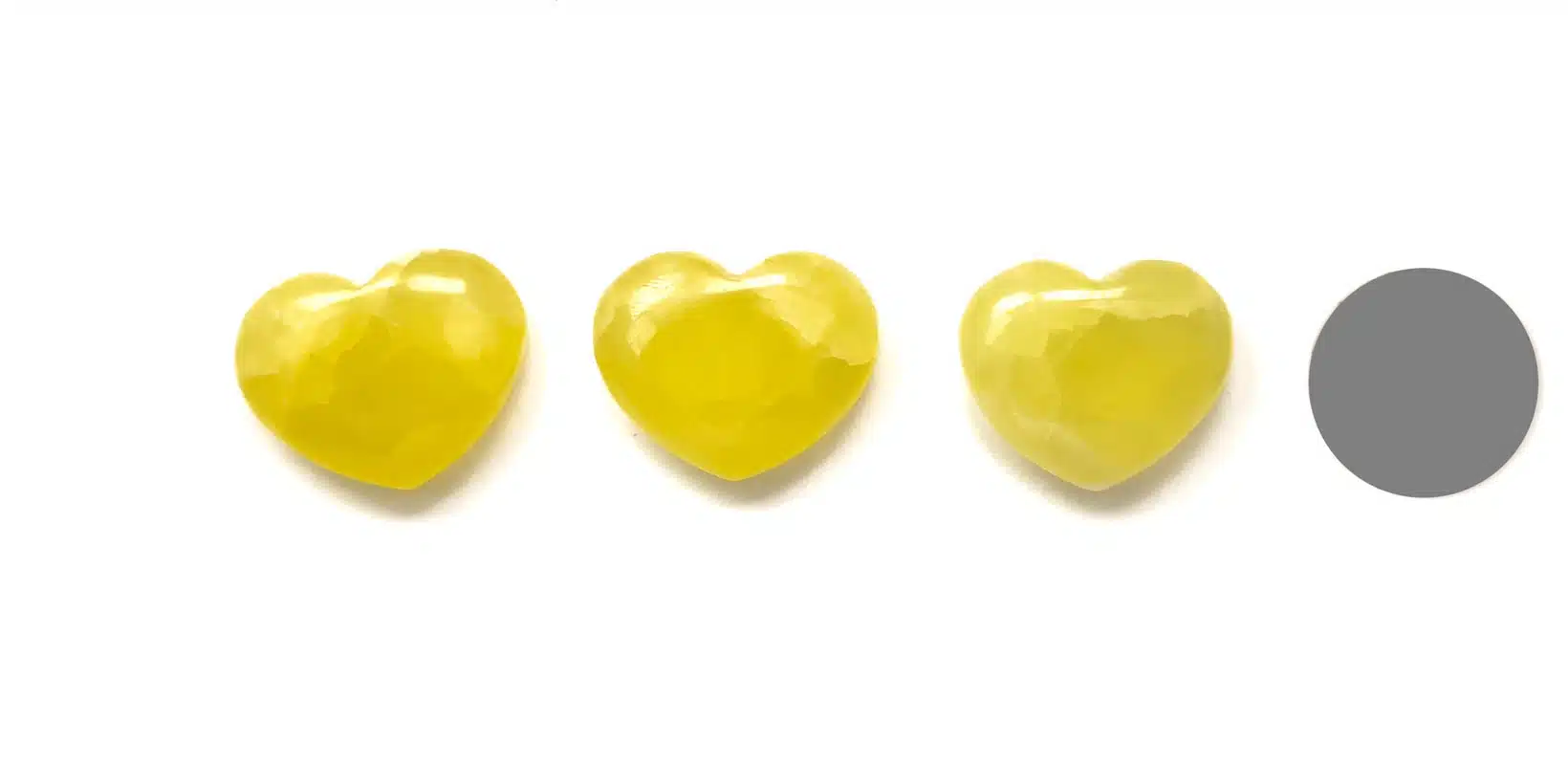 Kraftstein-Herz-Zitronen-Calcit