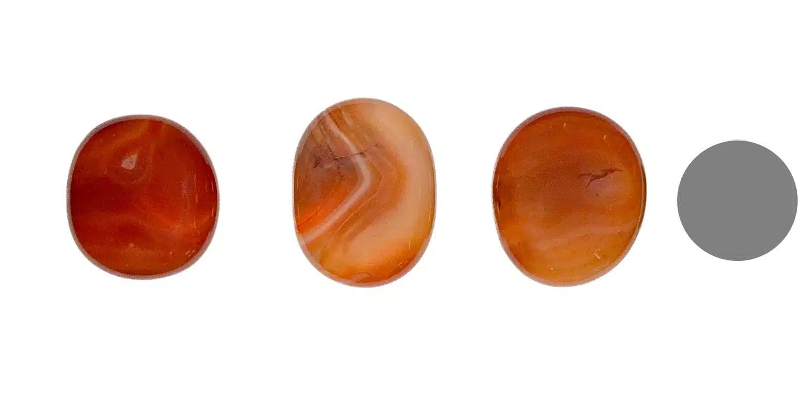 Kraftstein Karneol Scheibenstein