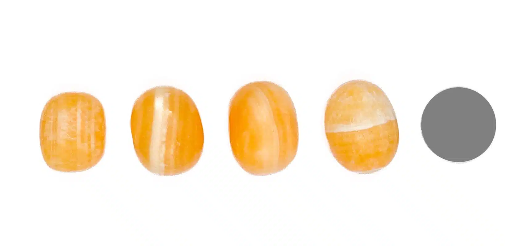 Kraftstein Orangen-Calcit