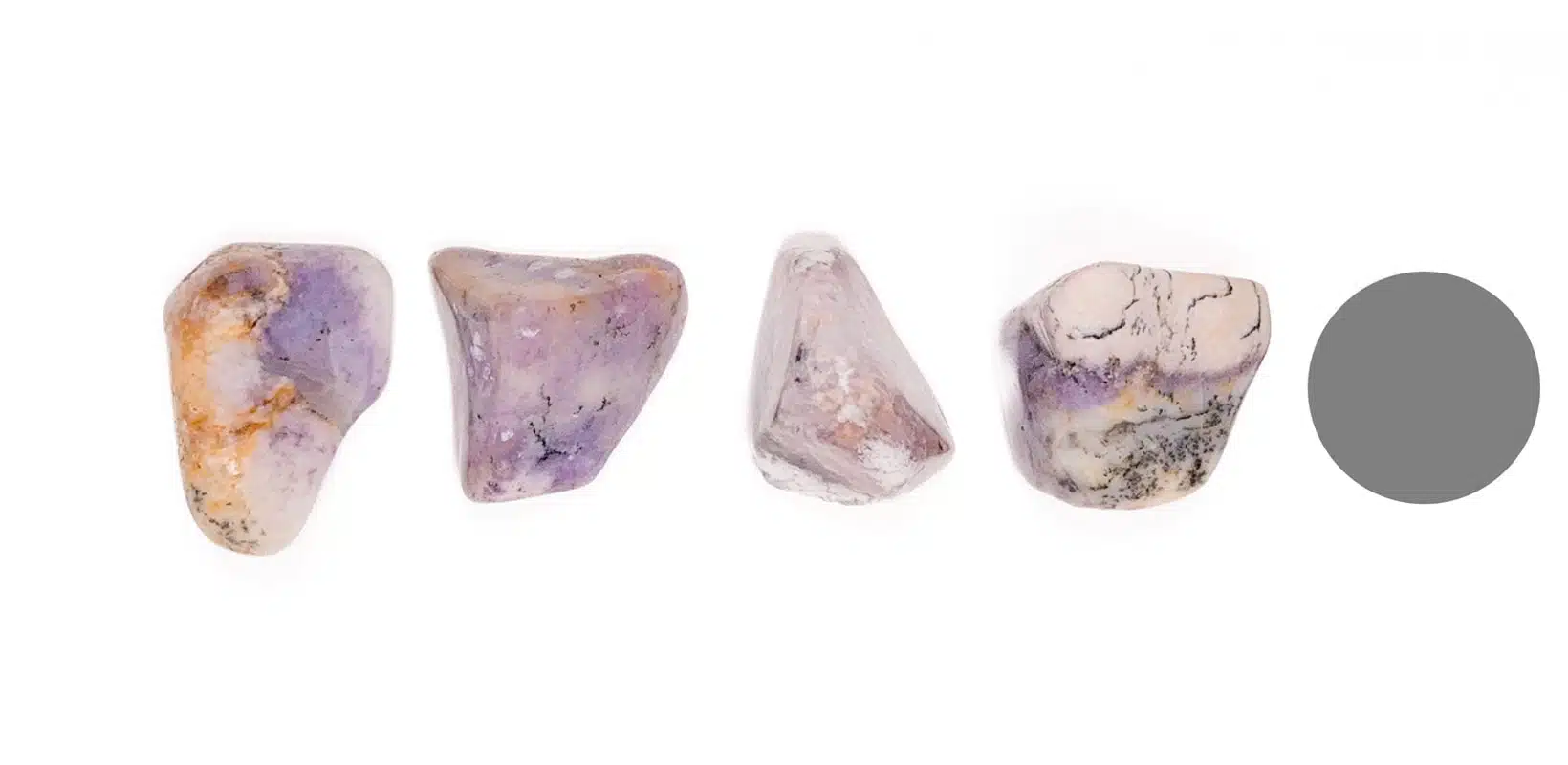 Kraftstein Rosafarbener Andenopal mit Dendriten