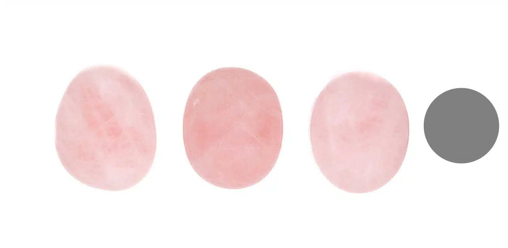 Kraftstein Rosenquarz Scheibenstein