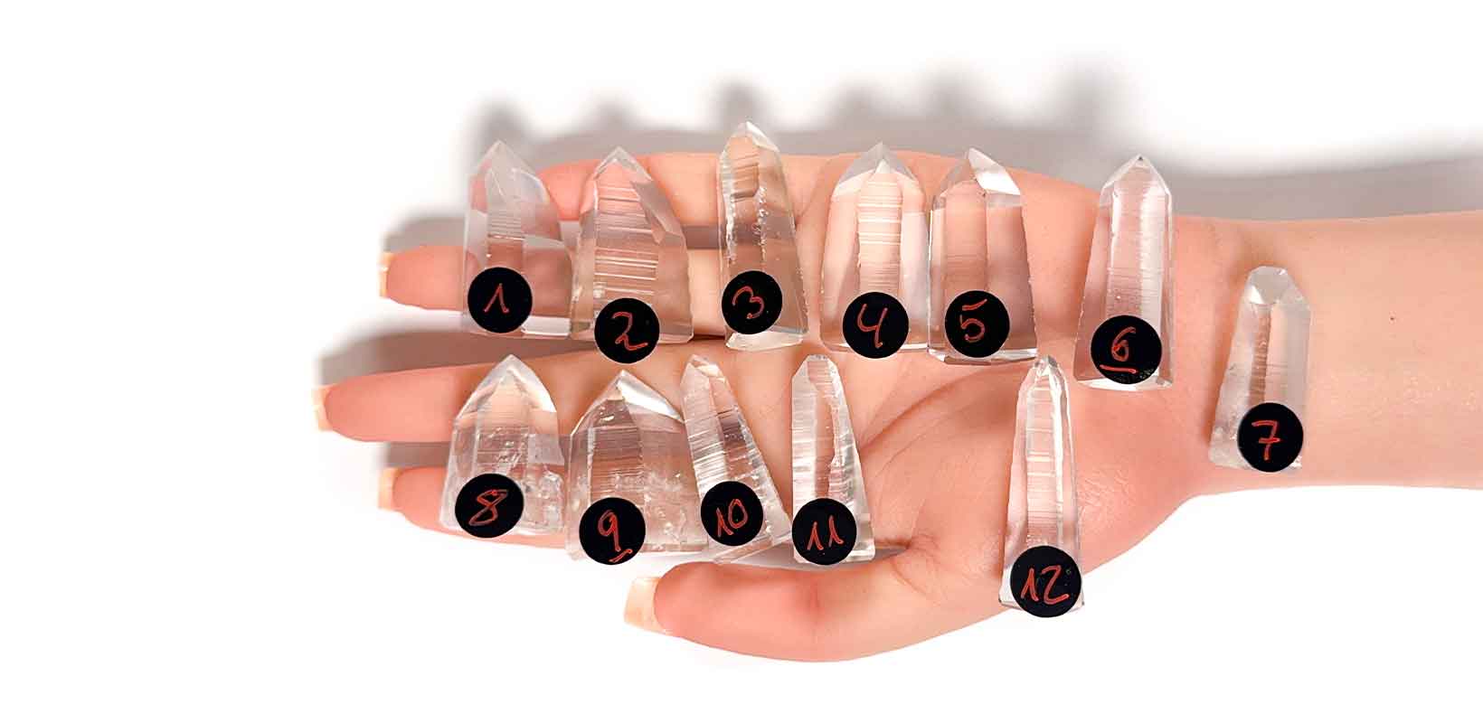 Kraftstein-Spitze Lemurische-Kristalle