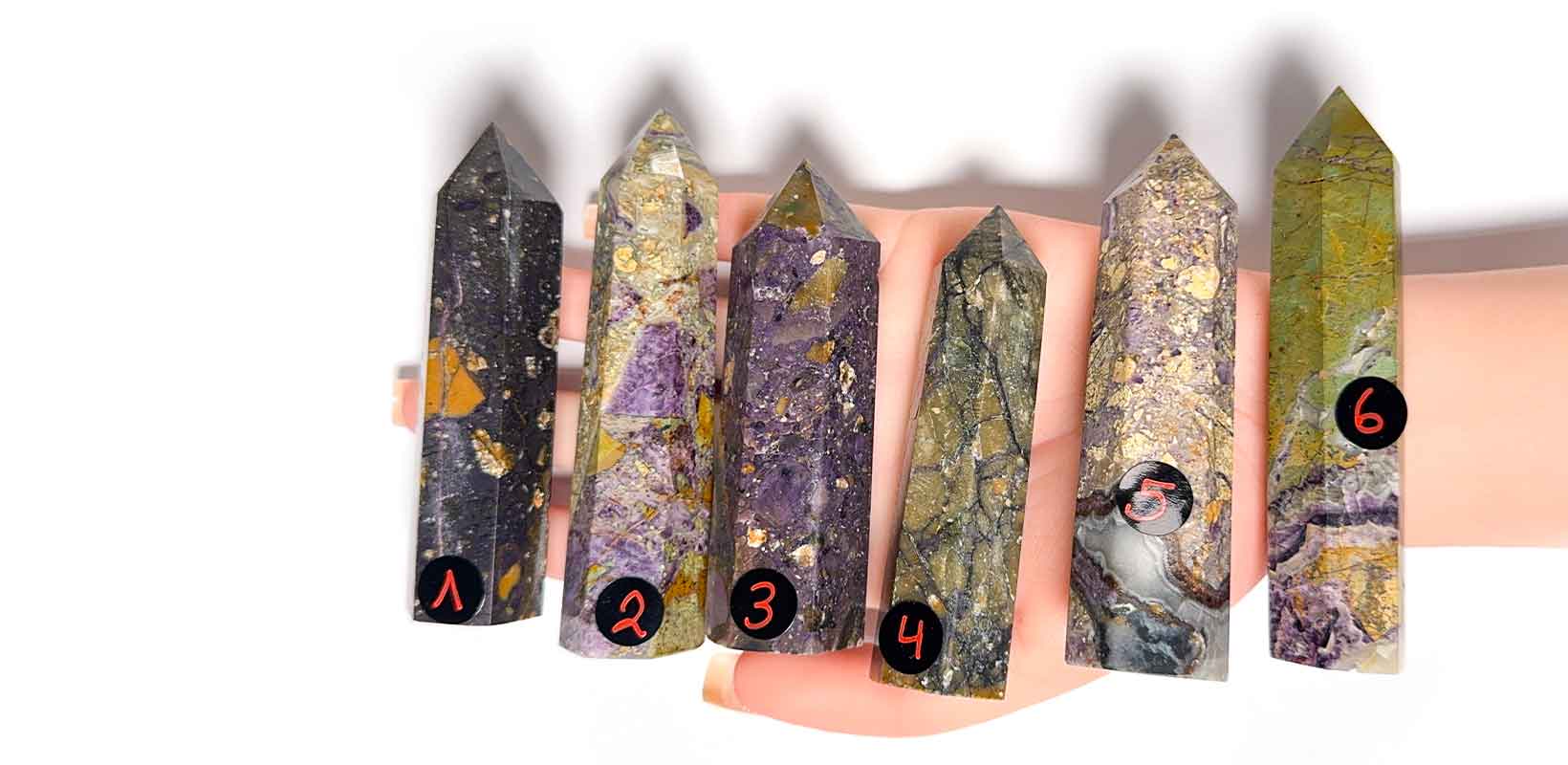 Kraftstein-Turm Brekzien-Fluorit