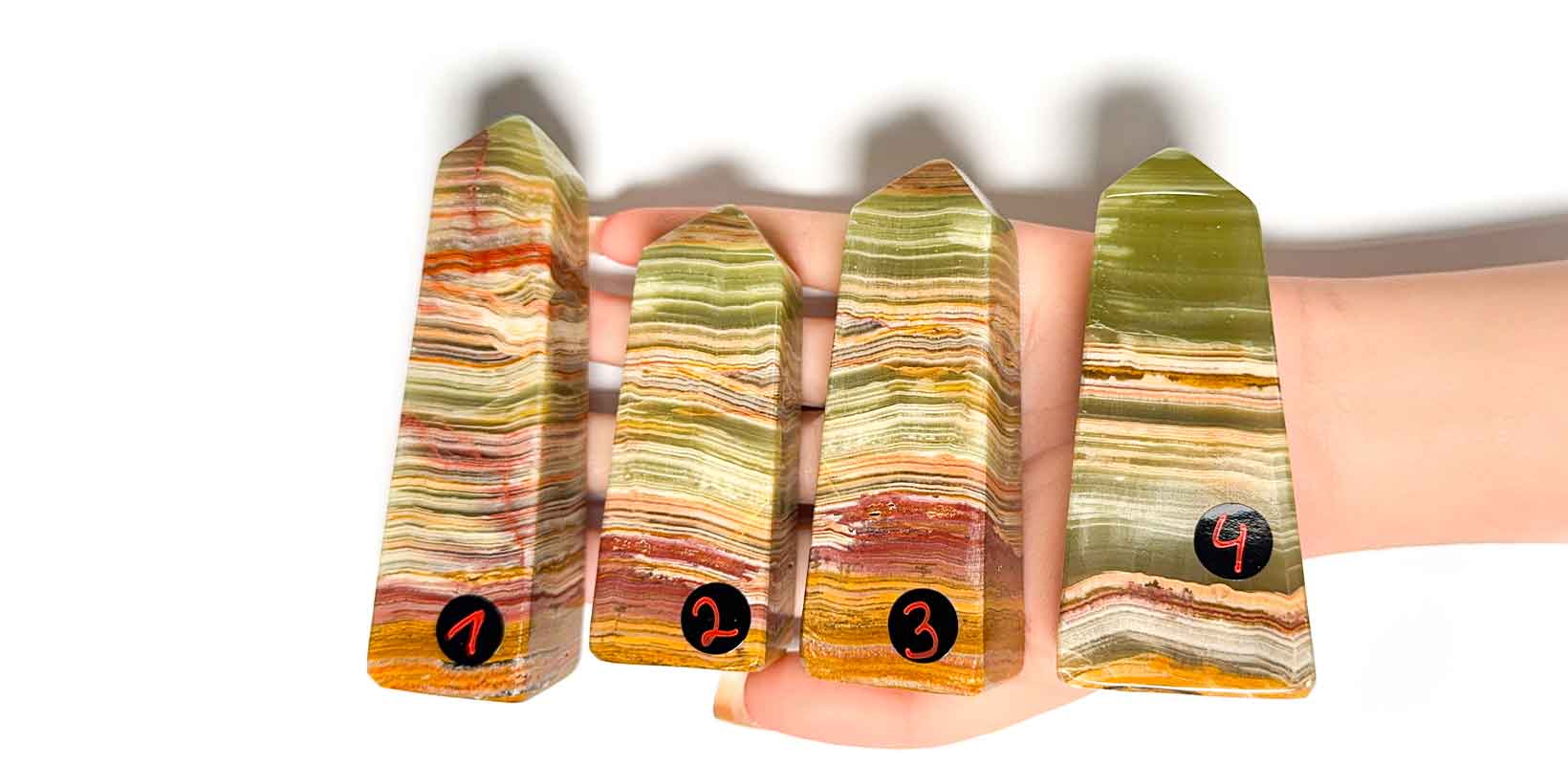 Kraftstein-Turm Calcit-Aragonit