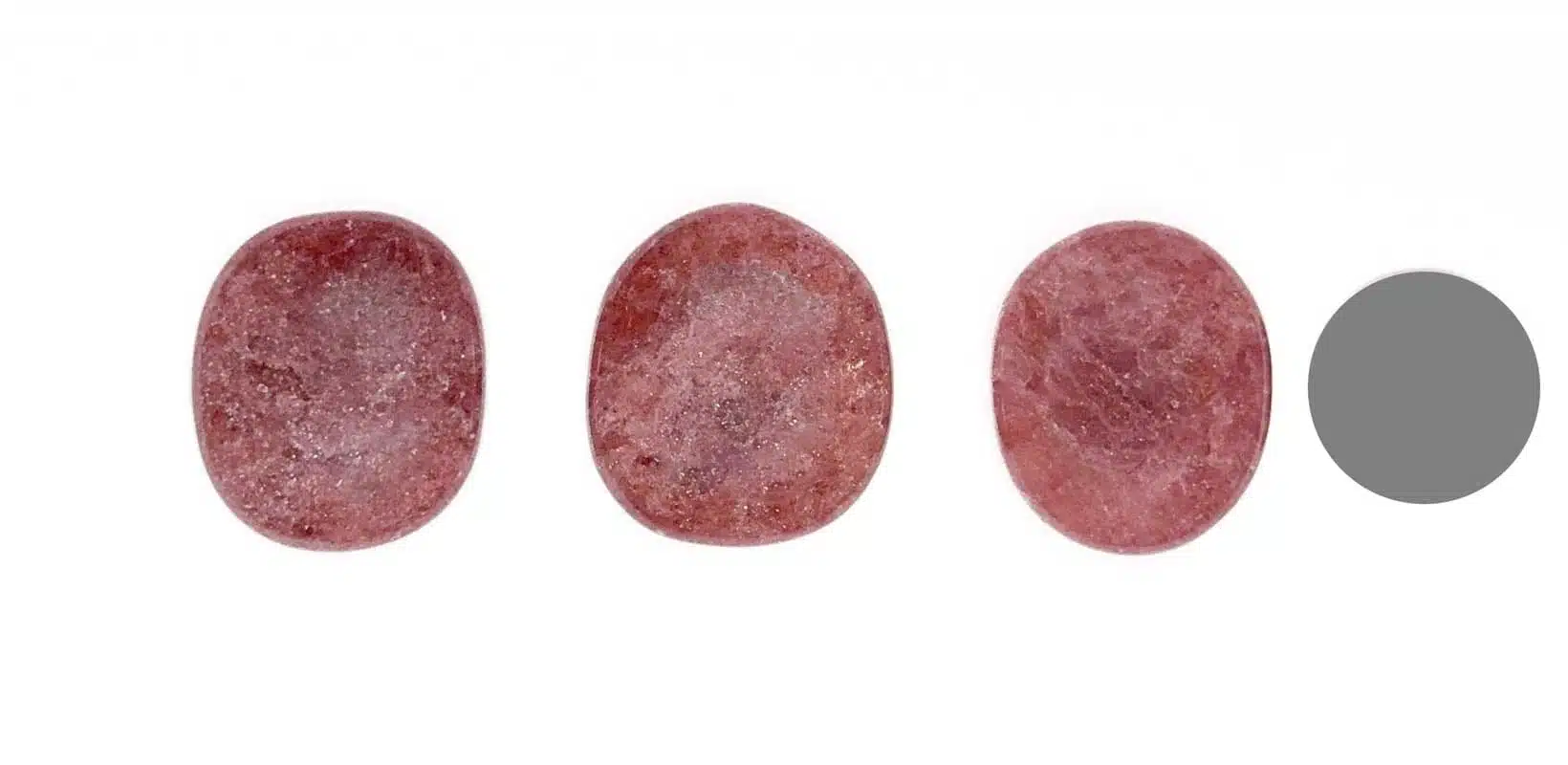 Kraftstein roter-Aventurin Scheibenstein