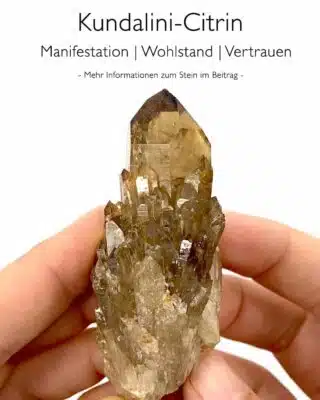 Kundalini-Citrin - Wirkung