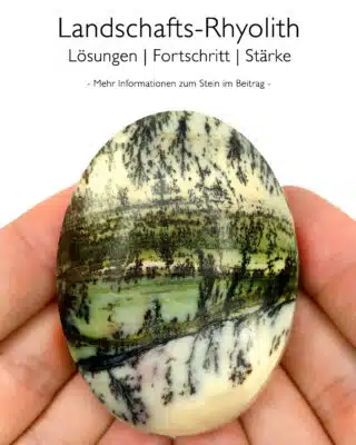 Landschafts-Rhyolith - Wirkung