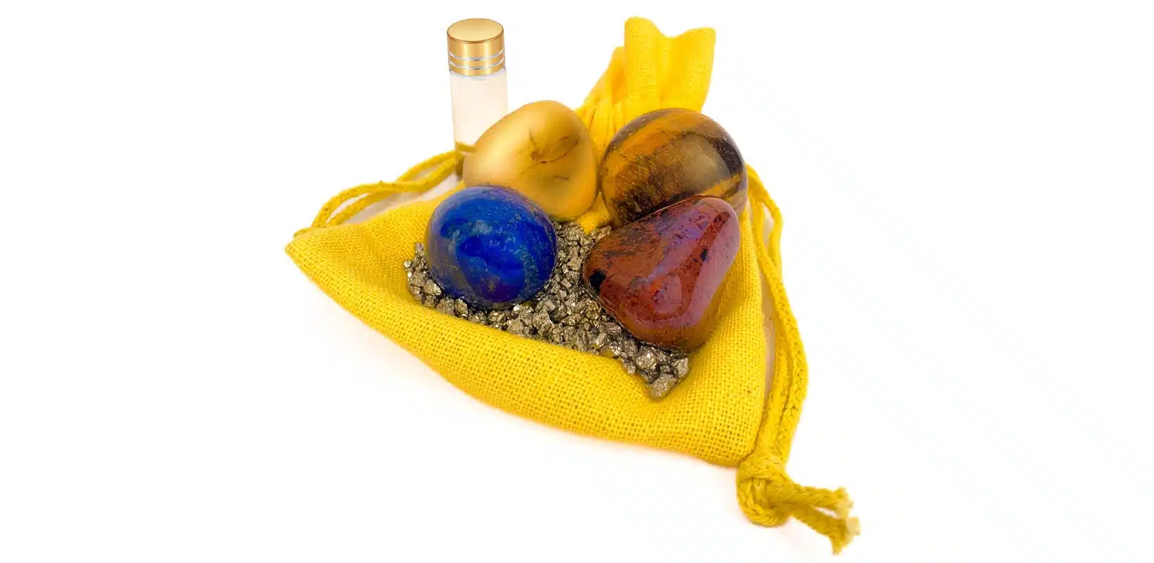 Löwe-Mond-Kraftstein-Set-Selbstbewusstsein