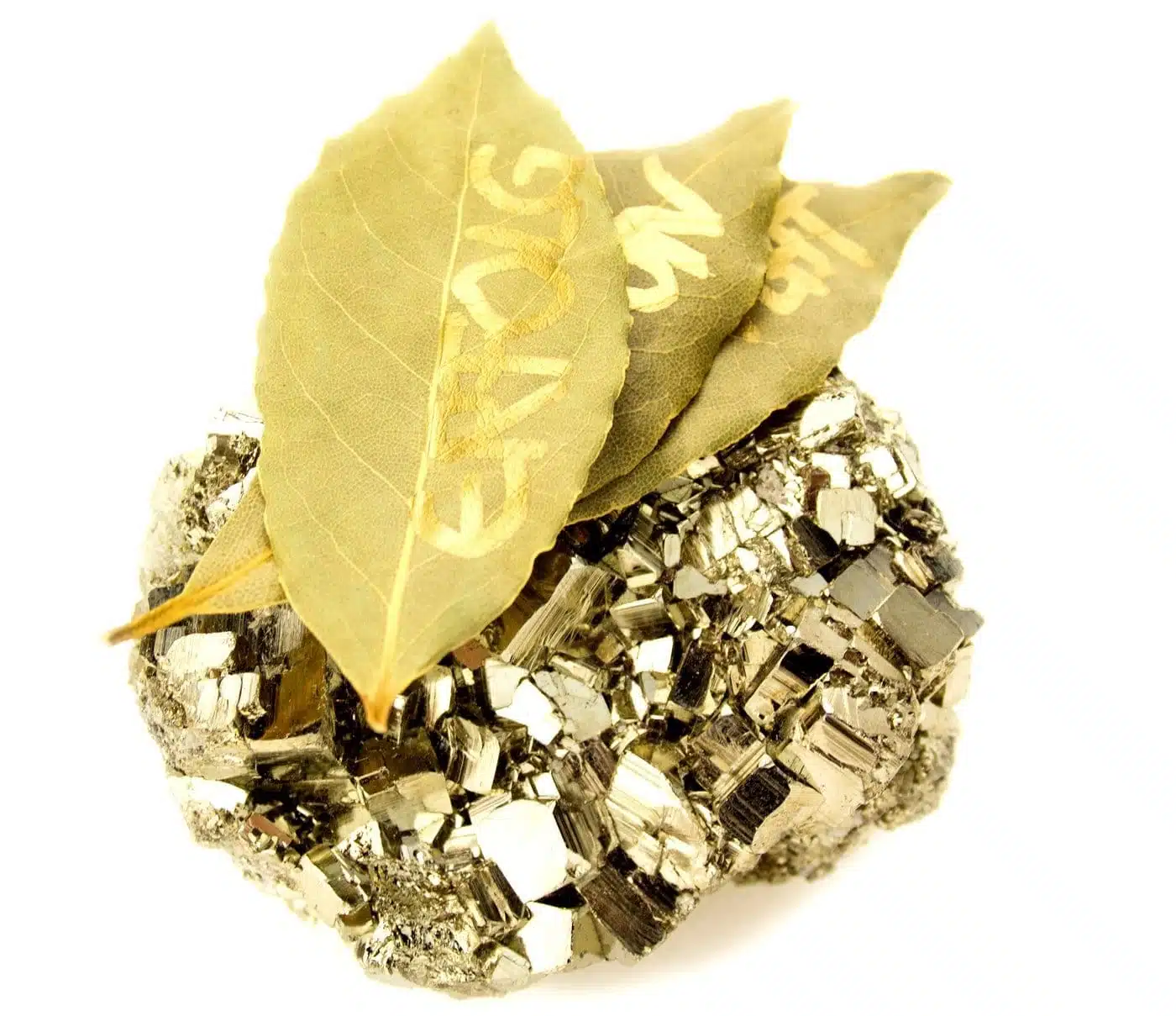 Erfolgszauber mit Lorbeer und Pyrit Erfolgszauber mit Lorbeer und Pyrit