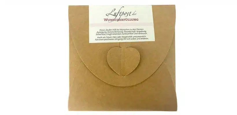 Luftpost der Wunscherfüllung rosa