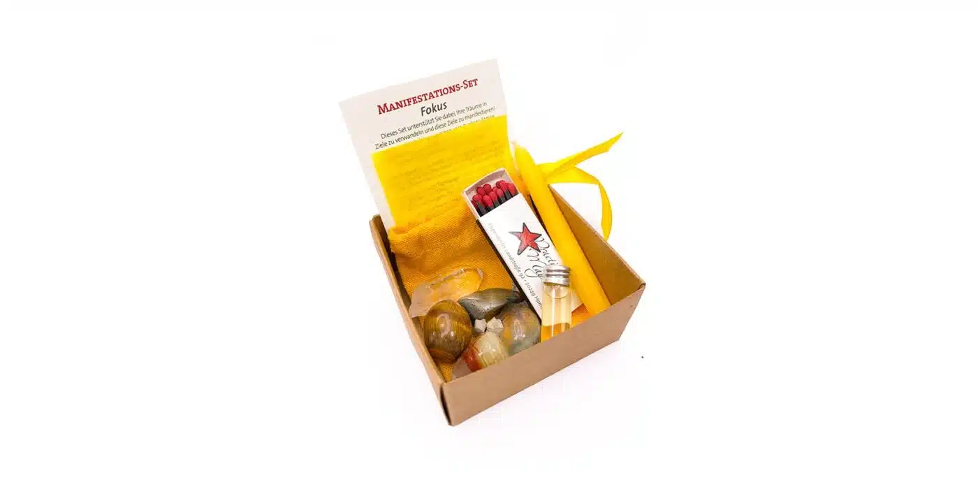 Manifestations-Set Fokus Gelb