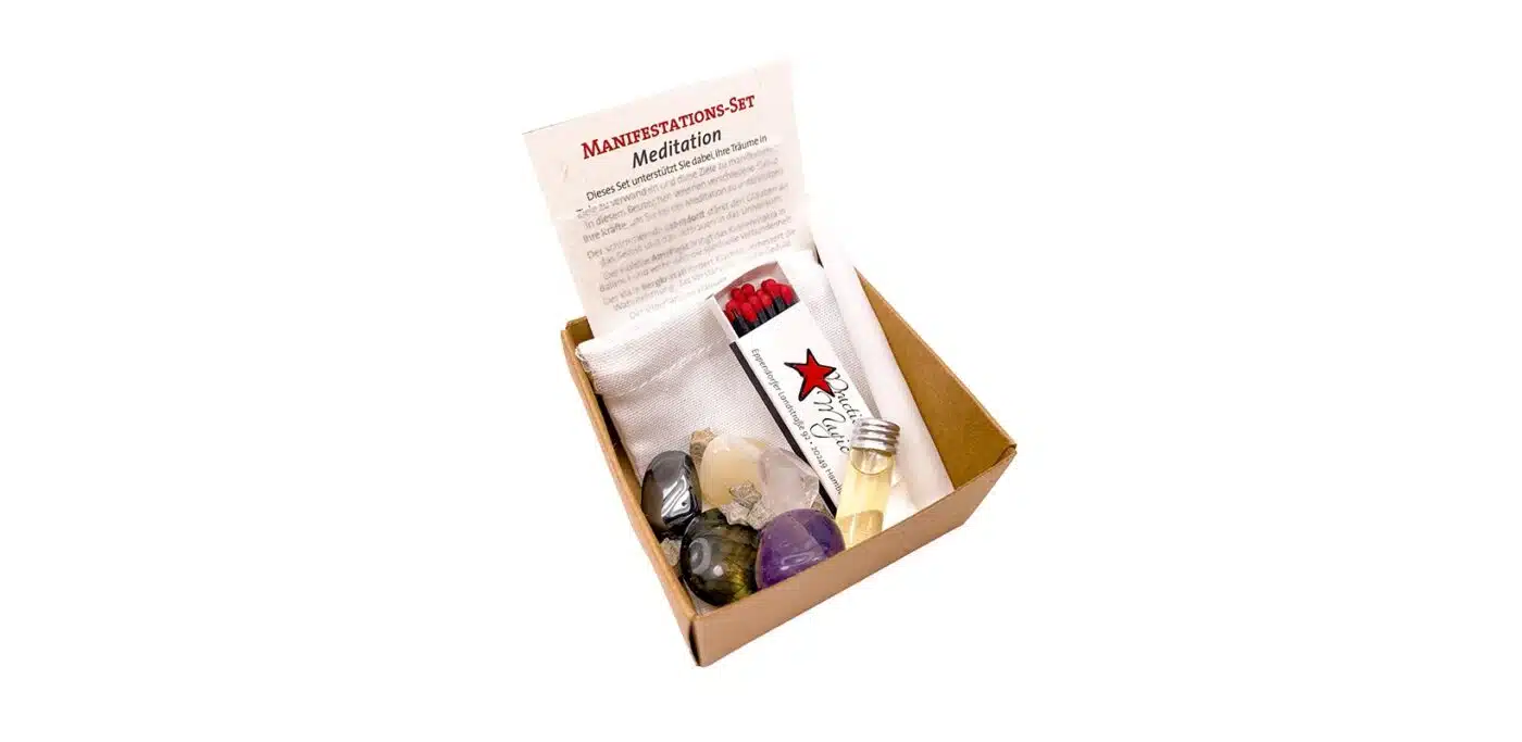 Manifestations-Set Meditation Weiß