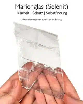 Marienglas - Wirkung