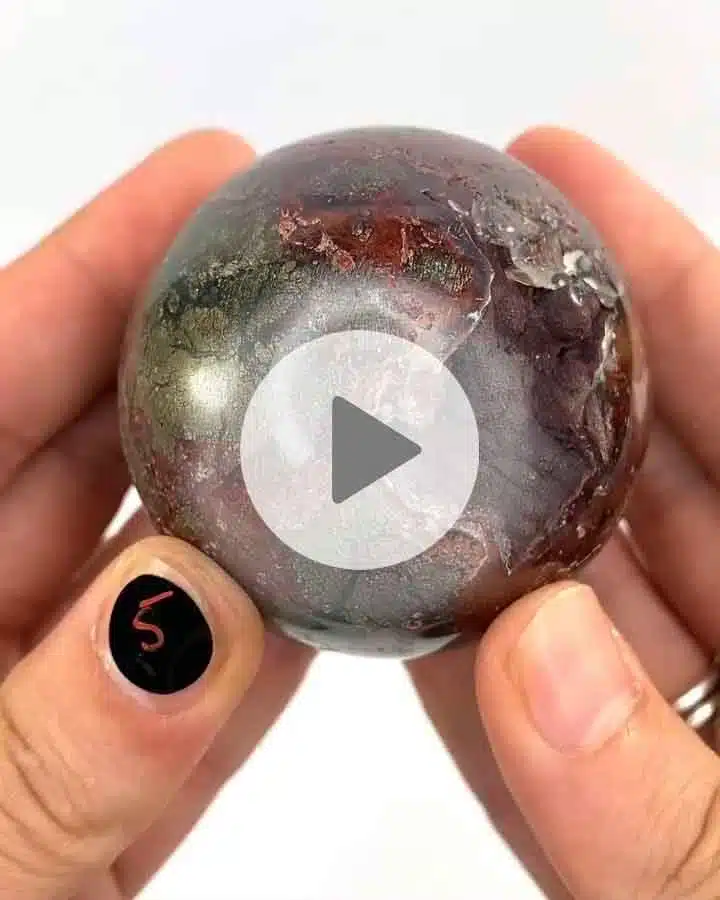 Markasit-Chalcedon-Kugel-5