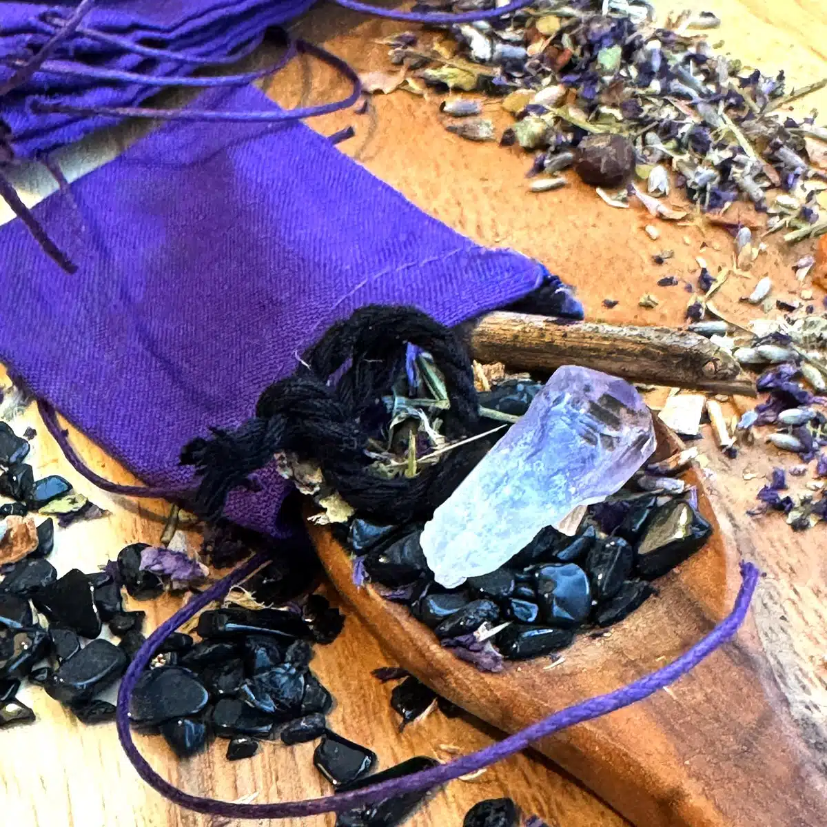 Abgrenzungs-Mojo - Herstellung - Füllung