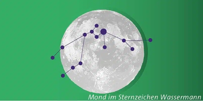 (Voll-)Mond im Sternzeichen Wassermann