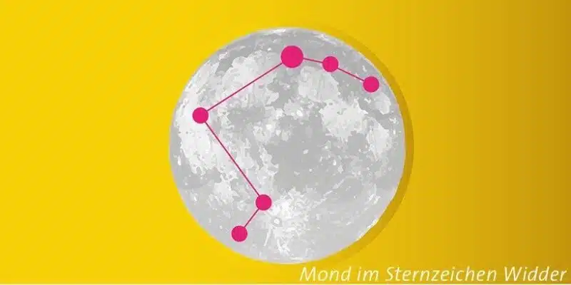 Mond im Widder