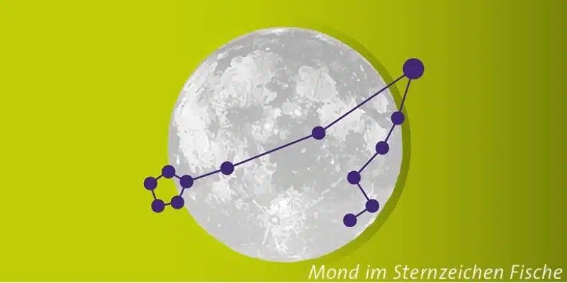Mond in den Fischen