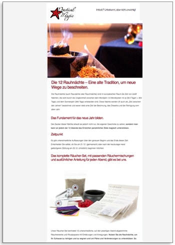 Der zauberhafte E-Mail-Service Newsletter2