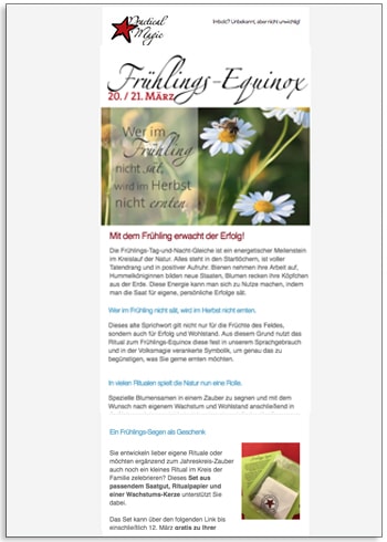 Der zauberhafte E-Mail-Service Newsletter3