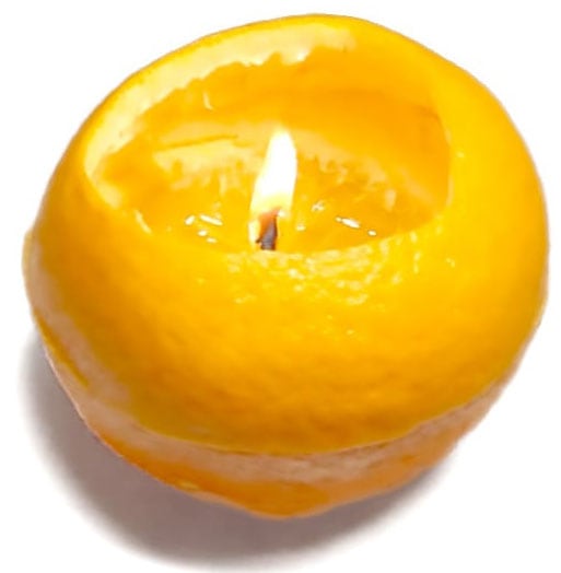 Orangen-Öl-Lampe