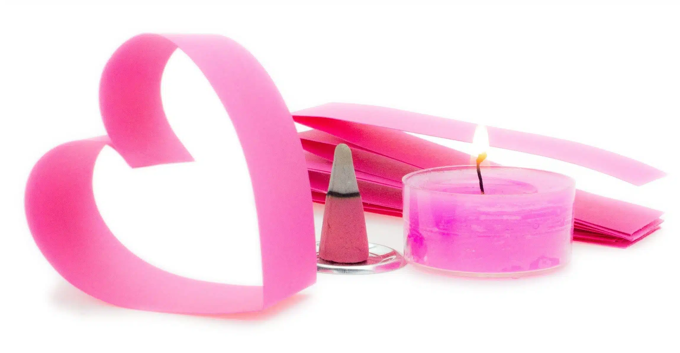 Papierherz, Pink, Liebeszauber Papierherz, Pink, Liebeszauber