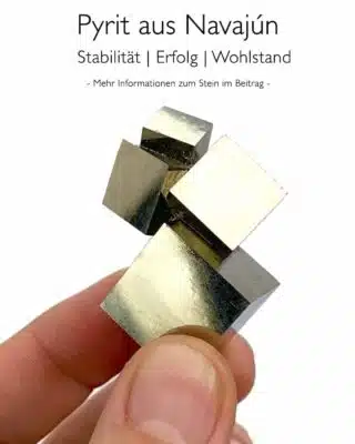 Pyrit-Formation aus Navajun - Wirkung