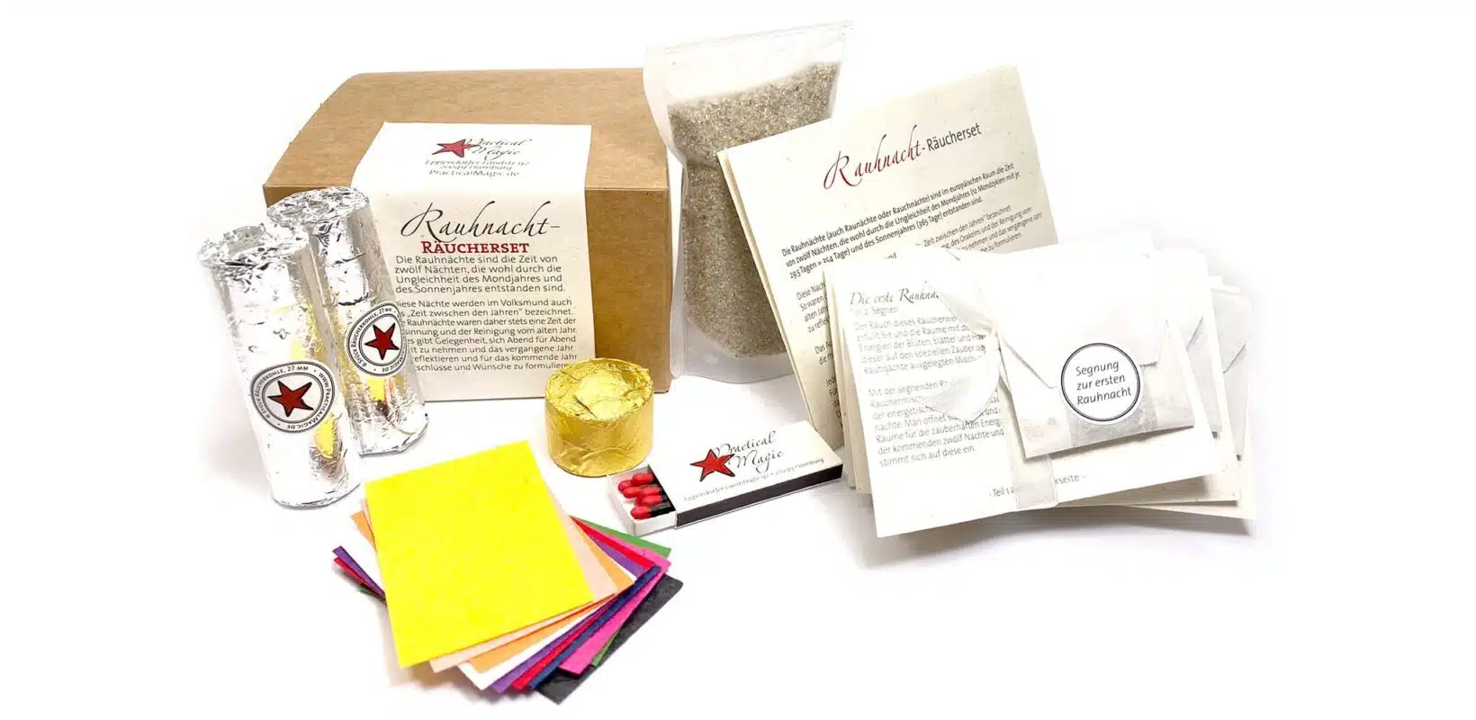 Rauhnachtset ohne Räucherschale