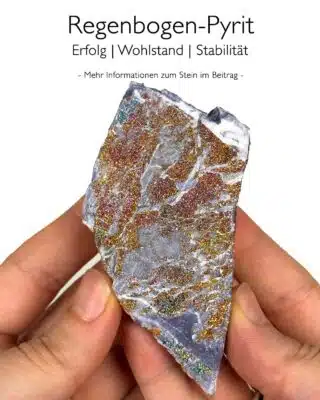 Regenbogen-Pyrit aus Kuchl - Wirkung