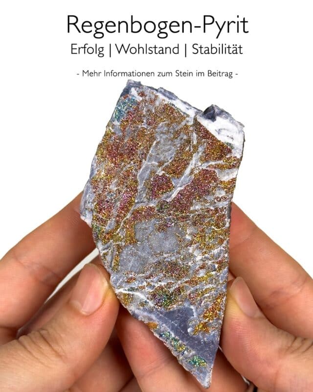 Regenbogen-Pyrit aus Kuchl - Wirkung