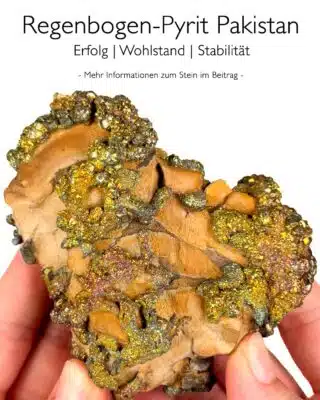 Regenbogen-Pyrit Pakistan - Wirkung