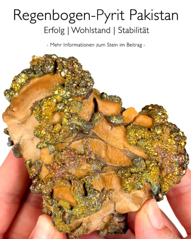 Regenbogen-Pyrit Pakistan