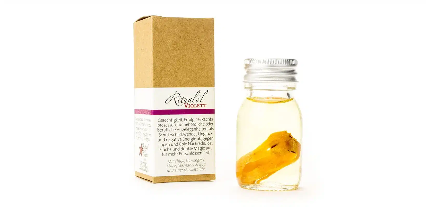 Beifuß – Artemisia vulgaris Ritualöl violett