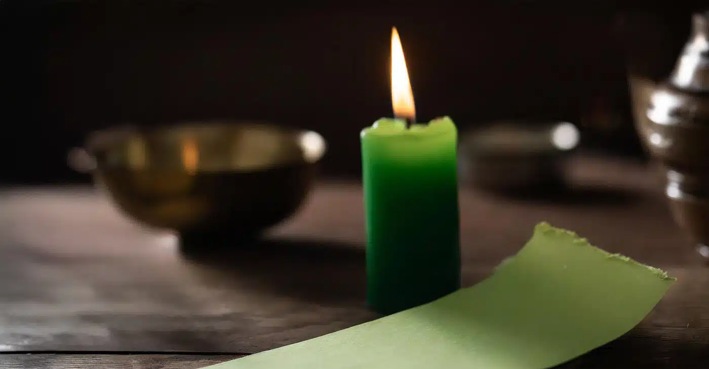 Ritual mit Ritualpapier