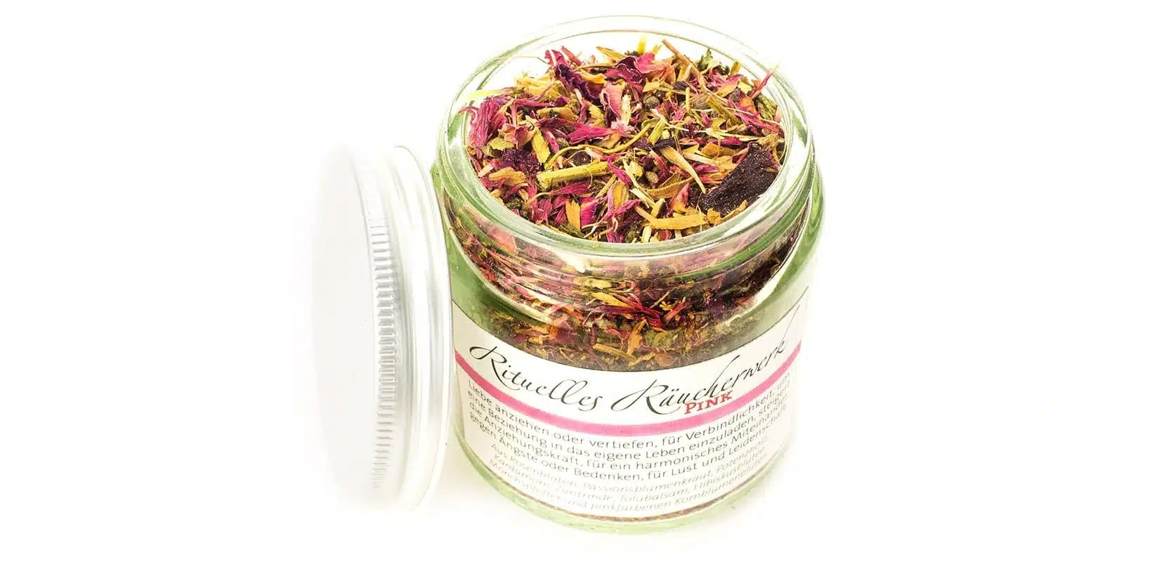 Rosengewächse - Rosaceae Rituelles Räucherwerk pink