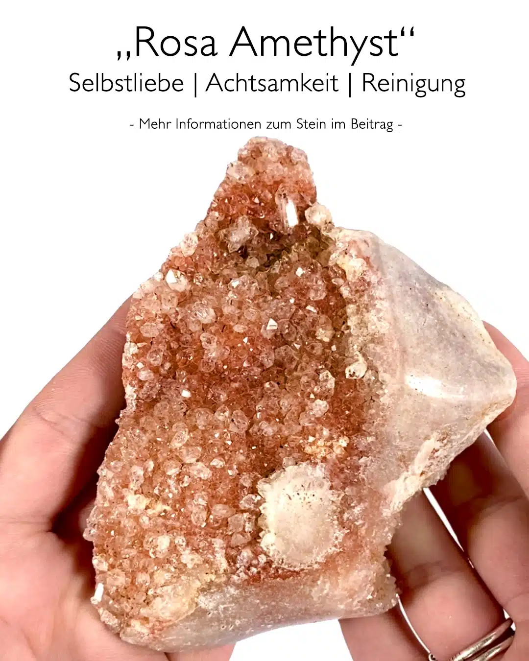 Rosafarbener Amethyst - Wirkung