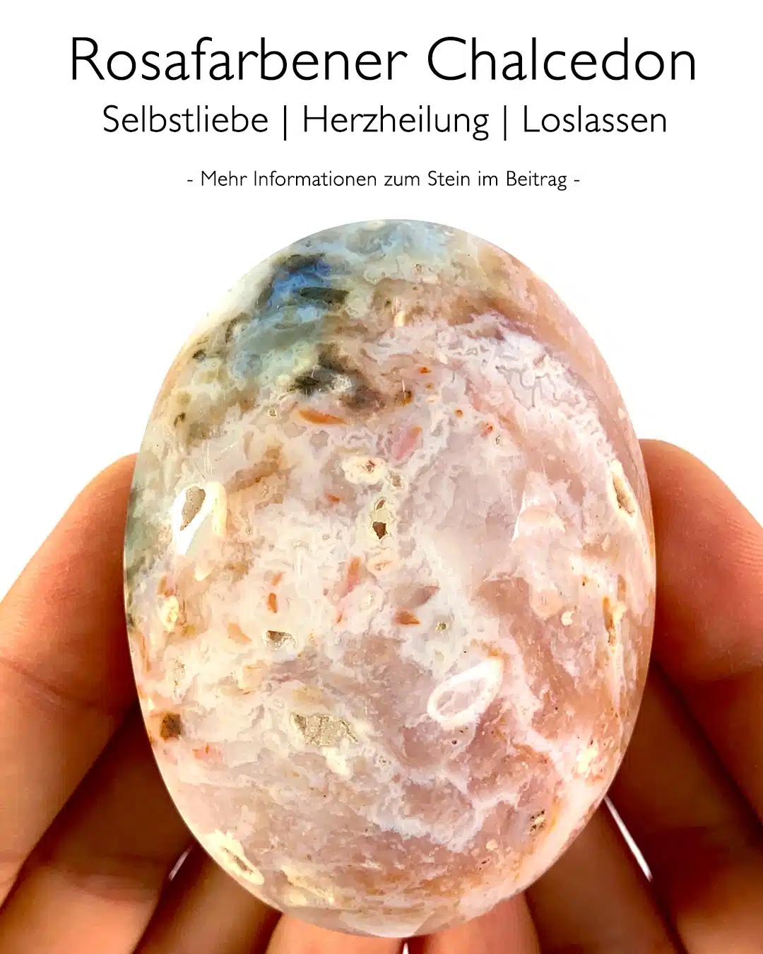 Rosafarbener Chalcedon