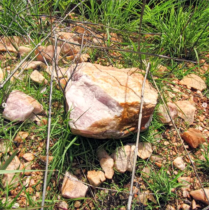 Rosenquarz aus Madagaskar