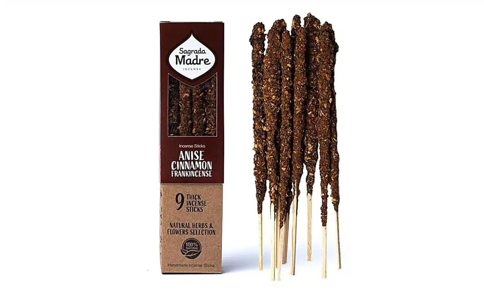 Sagrada Madre Räucherstäbchen Anis, Zimt & Weihrauch