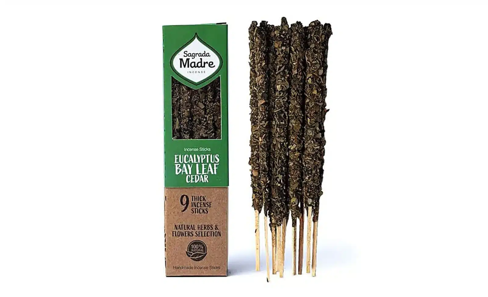 Sagrada Madre Räucherstäbchen Eukalyptus, Lorbeer & Zeder