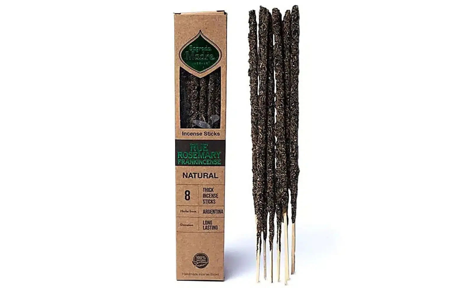 Sagrada Madre Räucherstäbchen Rue, Rosmarin & Weihrauch